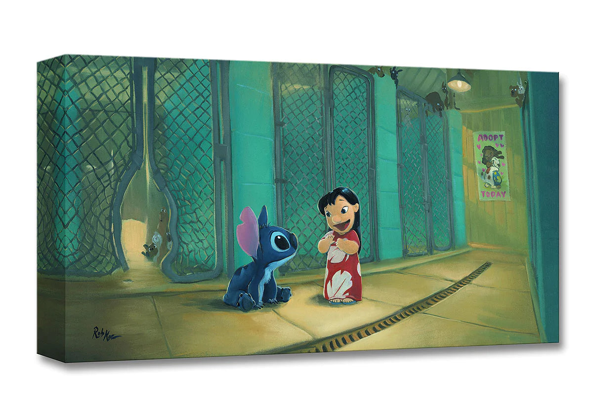 Welcome to the Family-Disney Treasure on Canvas